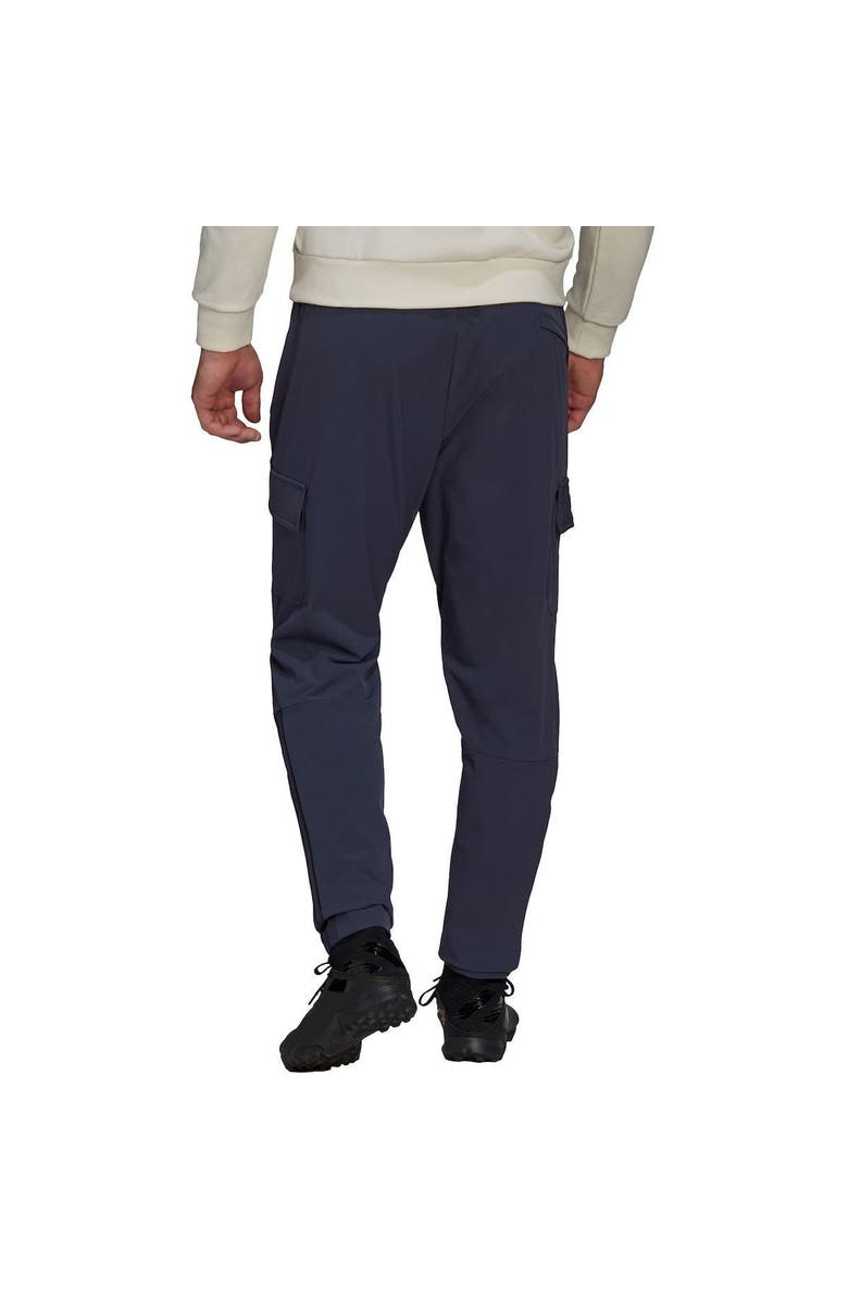 adidas Men's adidas Navy LA Galaxy Travel Pants, Alternate, color,