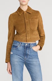 FRAME The Small Suede Jacket
