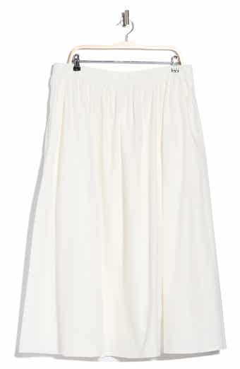 Cotton Poplin Maxi Skirt