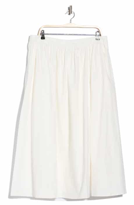 Cotton Poplin Maxi Skirt