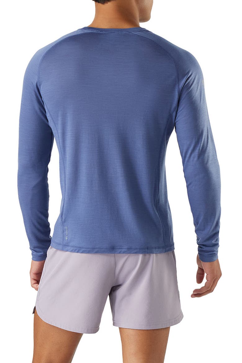 Active Ultralight Long Sleeve Performance T-Shirt, Alternate, color, NIGHTFALL BLUE