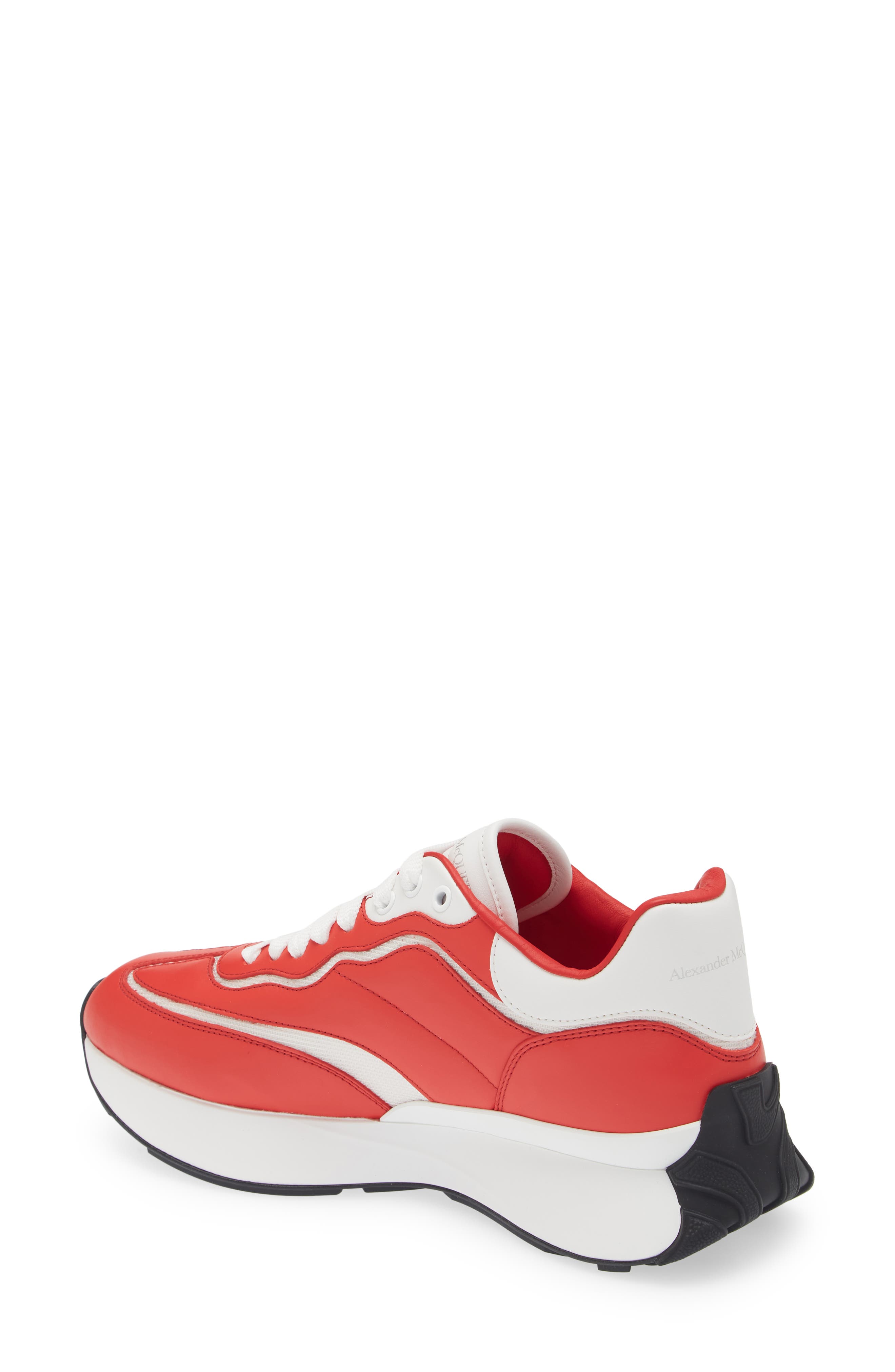 Sprint Runner Sneaker, Alternate, color, TULIP RED/ WHITE/ BLK