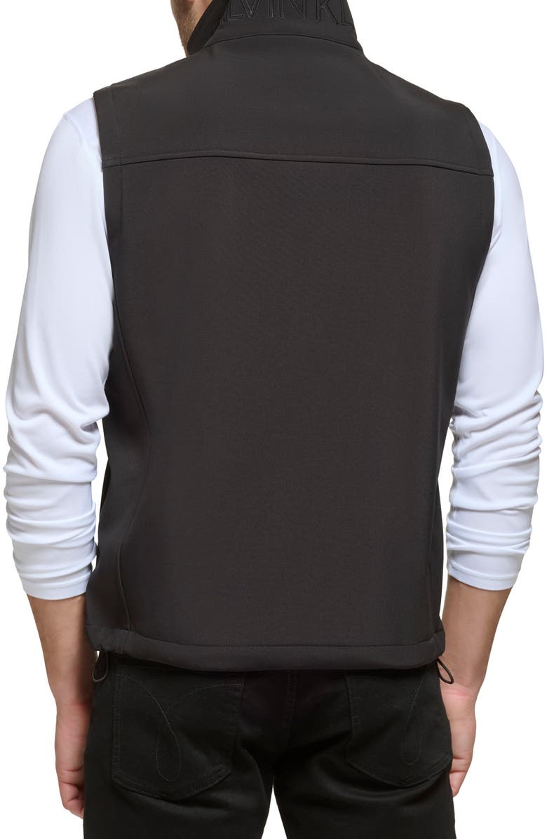 Calvin Klein Softshell Fleece Vest, Alternate, color,