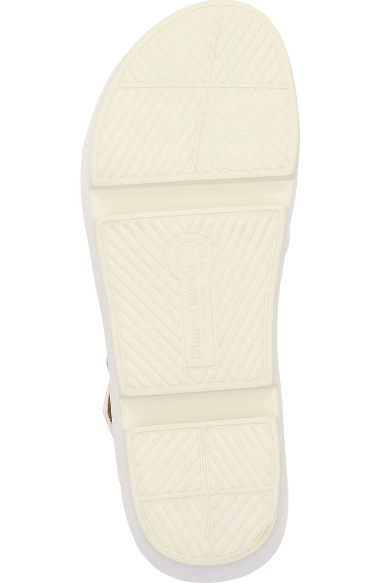 L'Amour des Pieds Alanza Toe Loop Sandal, Alternate, color, White