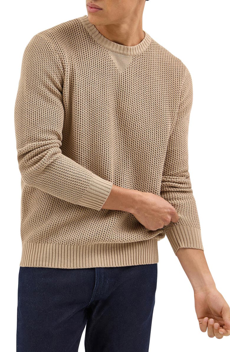 Wrangler Crewneck Sweater, Main, color, Timberwolf