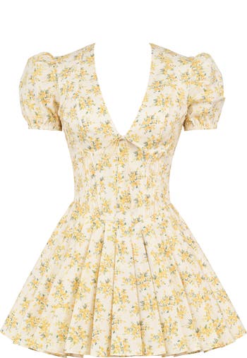 HOUSE OF CB Imani Floral Minidress | Nordstrom