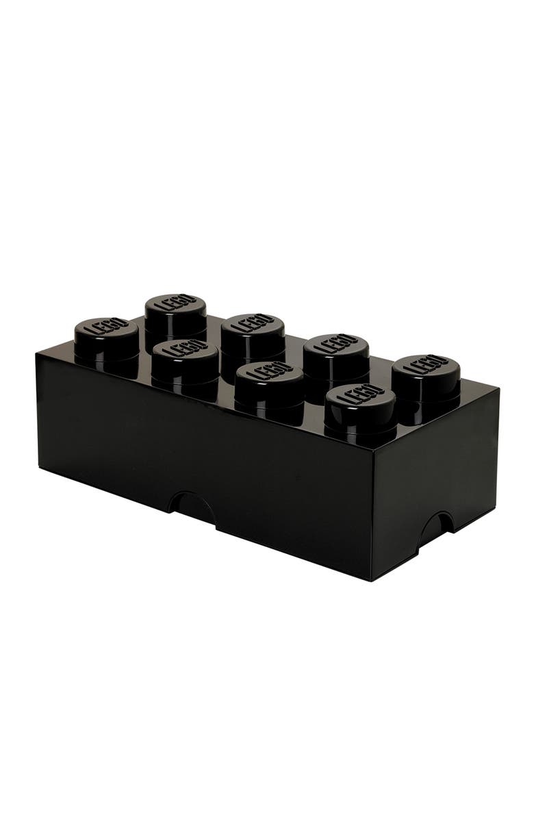 LEGO Storage Brick 8 Black, Main, color, Black