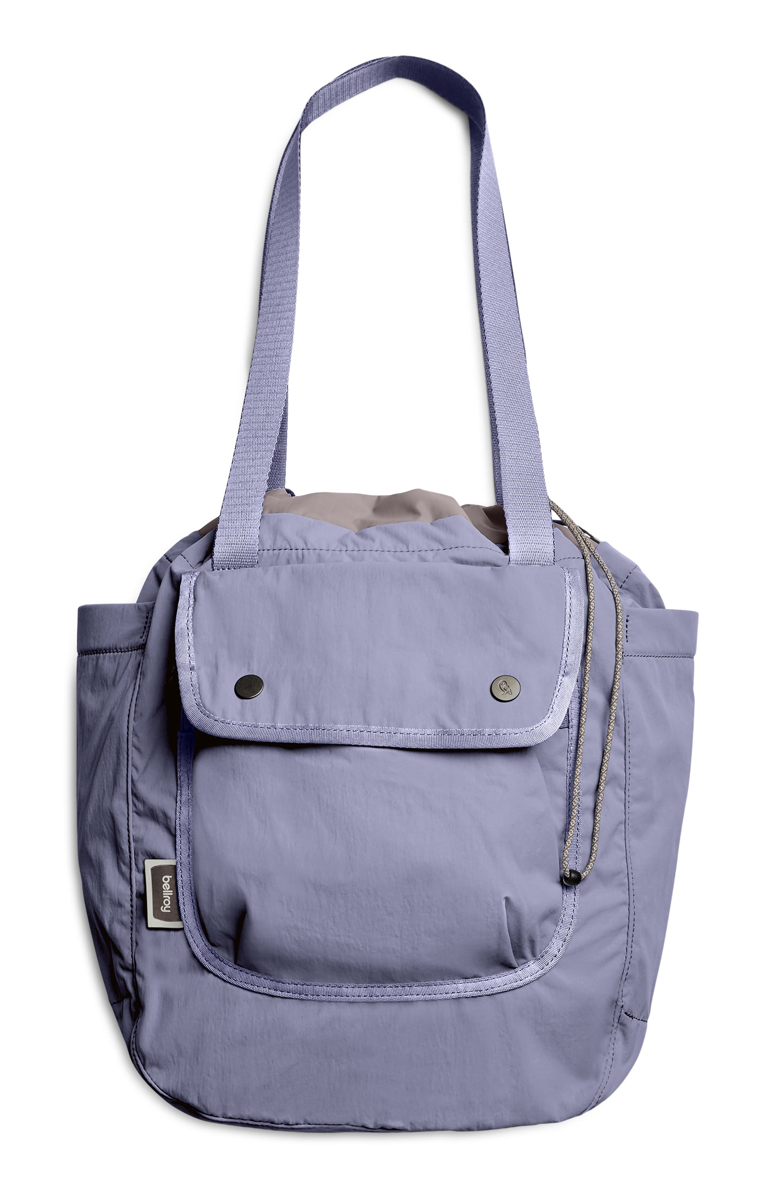 Cinch Tote Bag, Main, color, LILAC HAZE