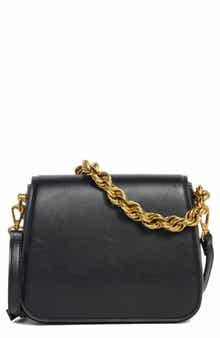 BCBG Twisted Top Handle Saddle Bag