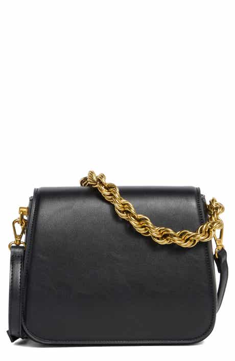 BCBG Twisted Top Handle Saddle Bag