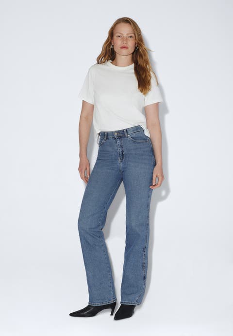 Moxy High Straight Jeans