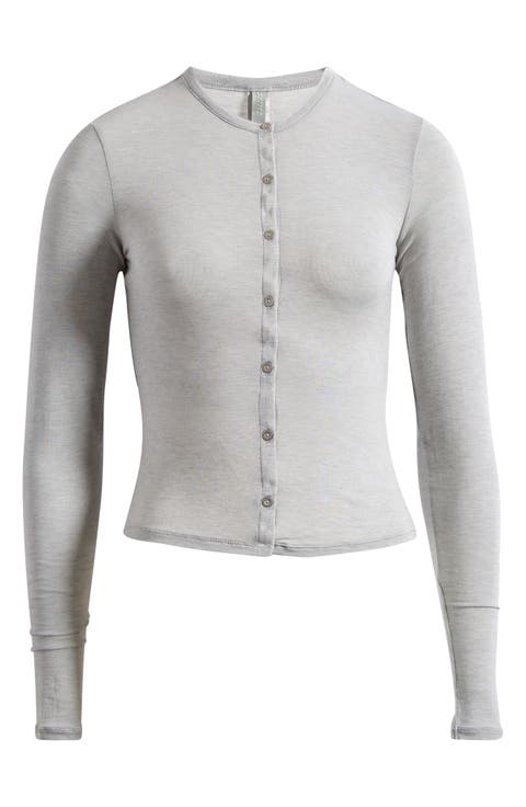 Sheer Modal Blend Cardigan (Regular & Plus)