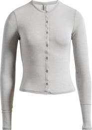 SKIMS Sheer Modal Blend Cardigan