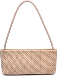 MODA LUXE Straw Shoulder Bag