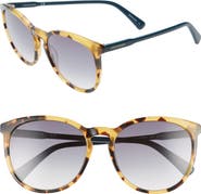 Longchamp 56mm Round Sunglasses