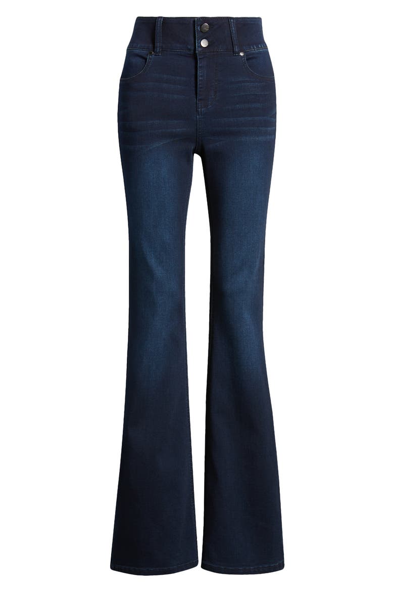 Fit & Lift High Waist Flare Jeans, Alternate, color, AILANI
