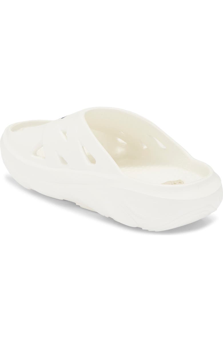 New Balance Cvrys Slide Sandal, Alternate, color, Sea Salt/ Navy