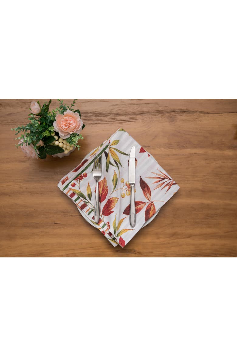 Camilla Cloth Napkins, Set of 6, Alternate, color, red