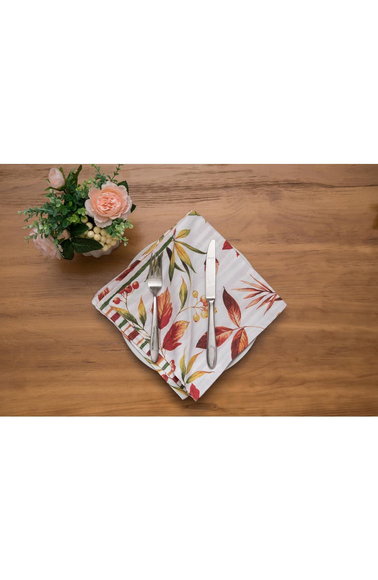 C&F Home Camilla Cloth Napkins, Set of 6, Alternate, color, Red