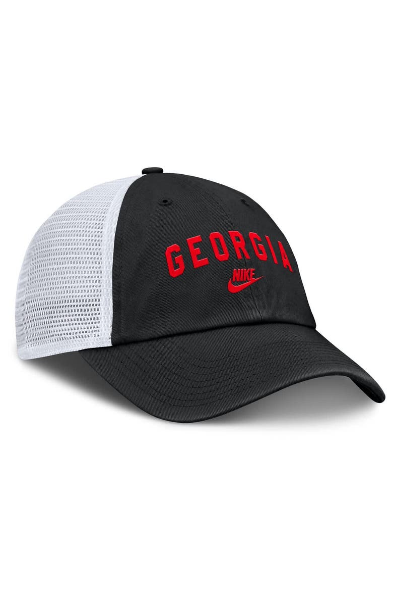 Nike Men's Nike Black Georgia Bulldogs Club Legacy Adjustable Trucker Hat, Alternate, color, 