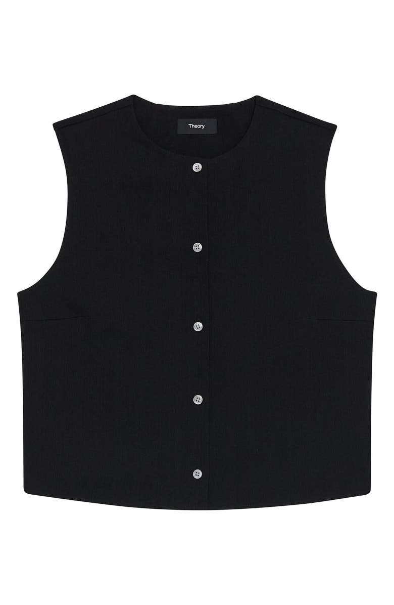 Theory Admiral Button-Up Shell, Alternate, color, 