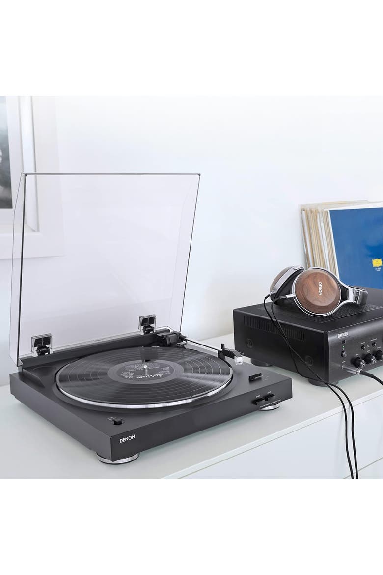 DP-29F Analog Record Turntable, Alternate, color, Black
