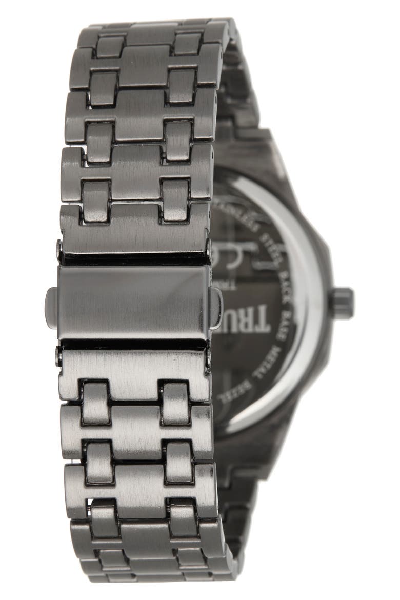 Tiger Bracelet Watch, 42mm, Alternate, color, GUNMETAL