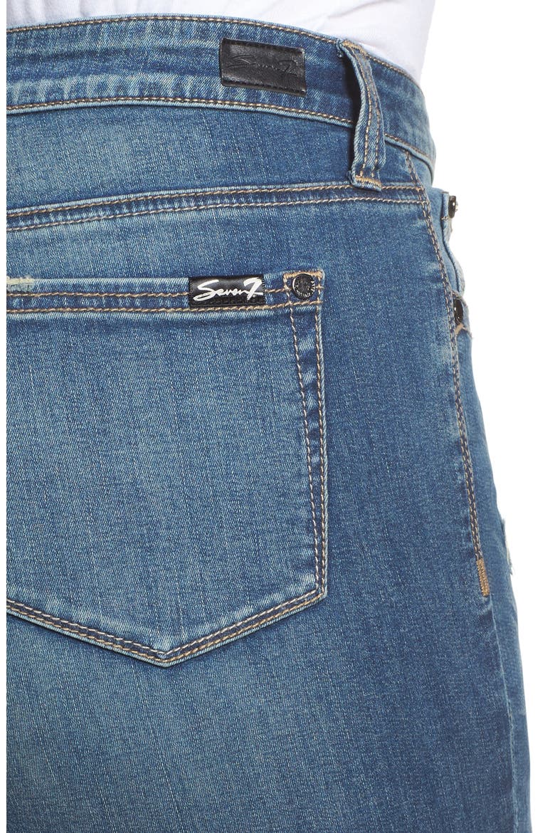 Ripped & Embellished Skinny Jeans, Alternate, color, BANKS