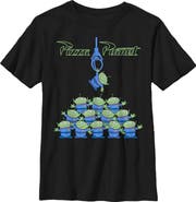Toy Story Boy's Toy Story Pizza Planet Alien Claw Pile Graphic T-Shirt