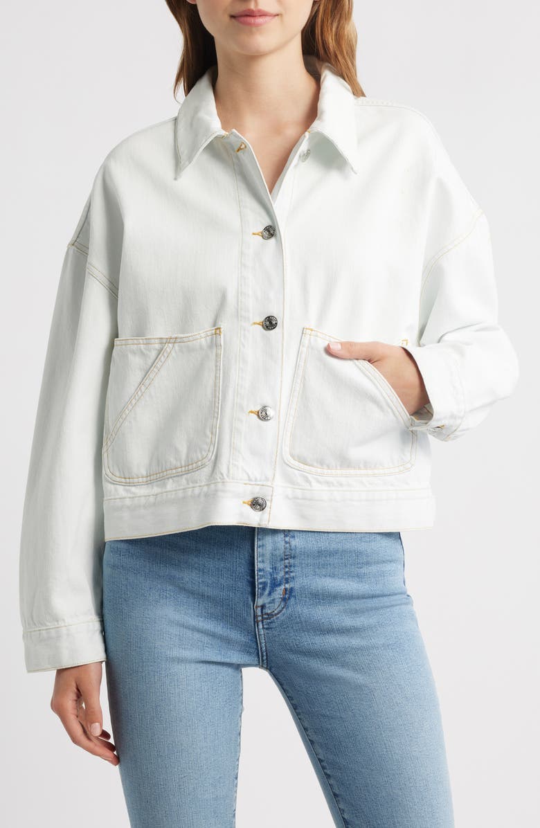 FRAME The Boxy Field Denim Jacket, Alternate, color,