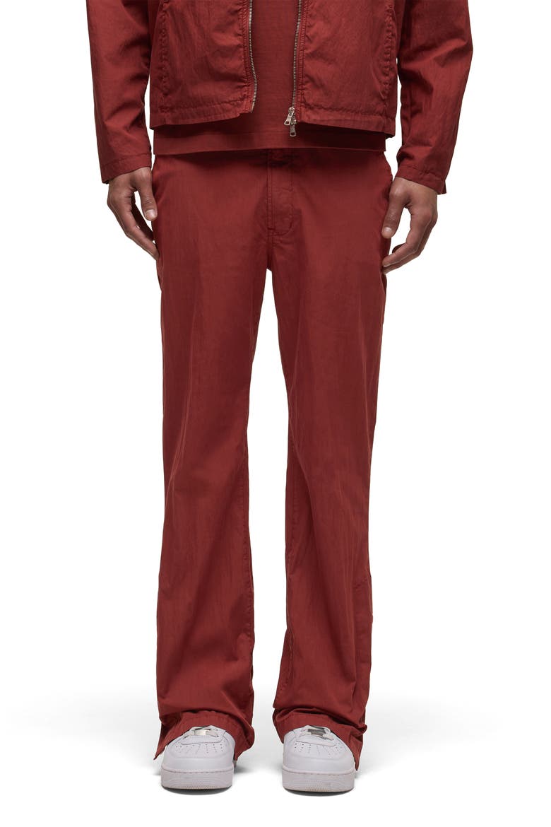 Walker Flare Pants, Main, color, RED CLAY