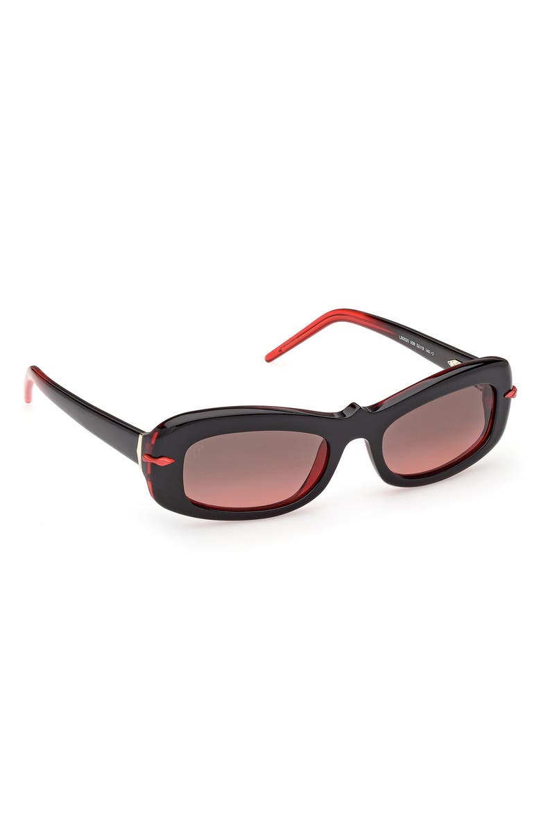 Christian Louboutin 52mm Geometric Sunglasses, Alternate, color,