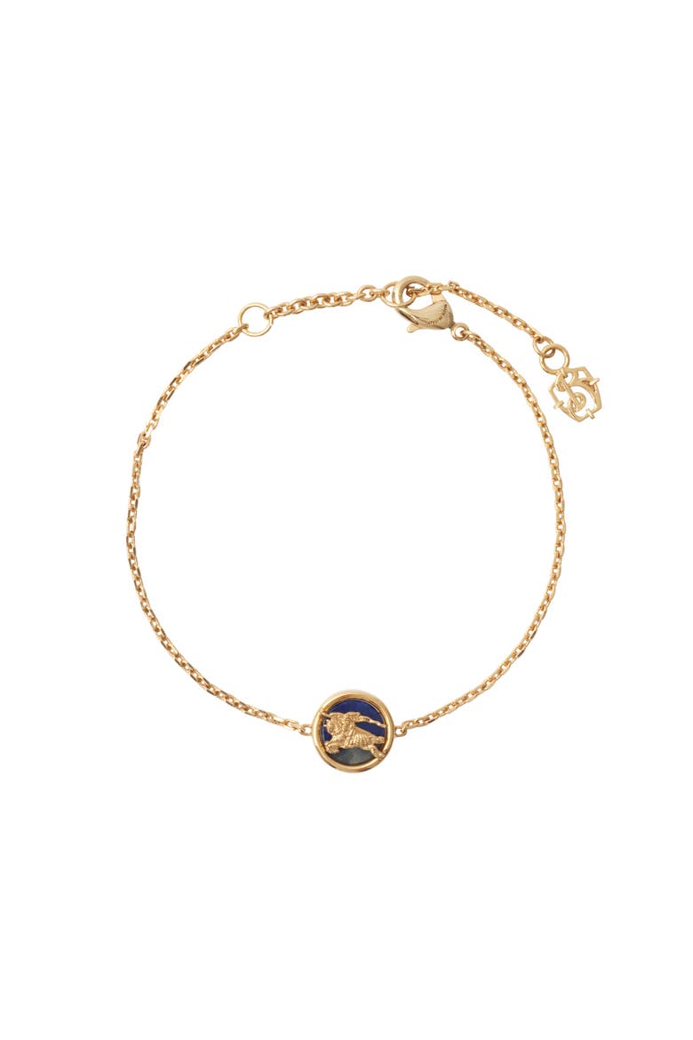 Knight Coin Bracelet, Main, color, Gold/blue