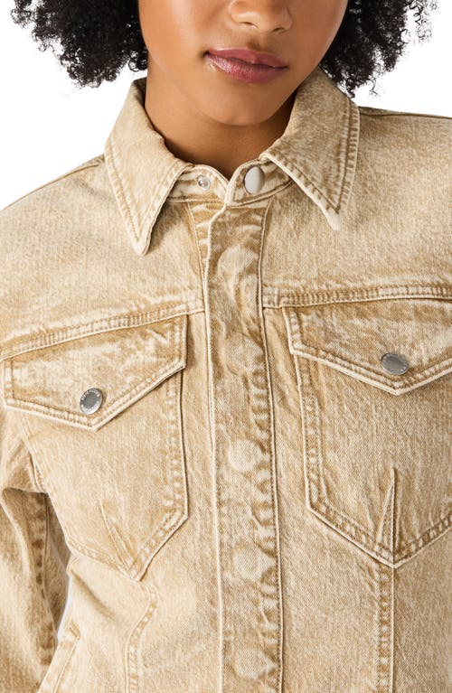 Steve Madden Parc Denim Jacket In Brown