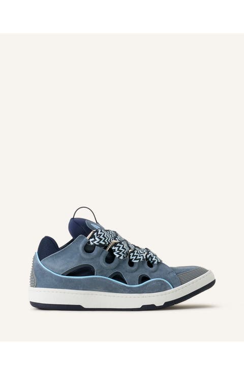 CURB LEATHER SNEAKERS