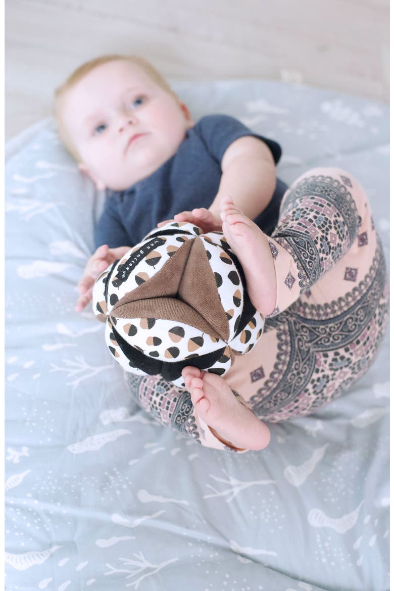 Acorn Playmat with Crinkle Toy and Clutch Ball Bundle, Alternate, color, Woodland