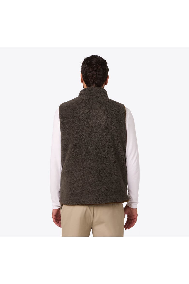 Ranch Heated High-Pile Fleece Vest, Alternate, color, Tan