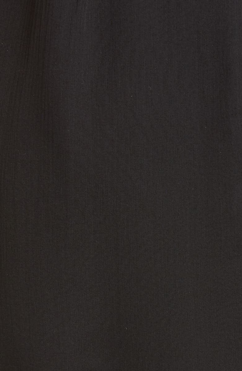 Jason Wu Collection Sequin Neck Ruffle Silk Chiffon Dress, Alternate, color, 