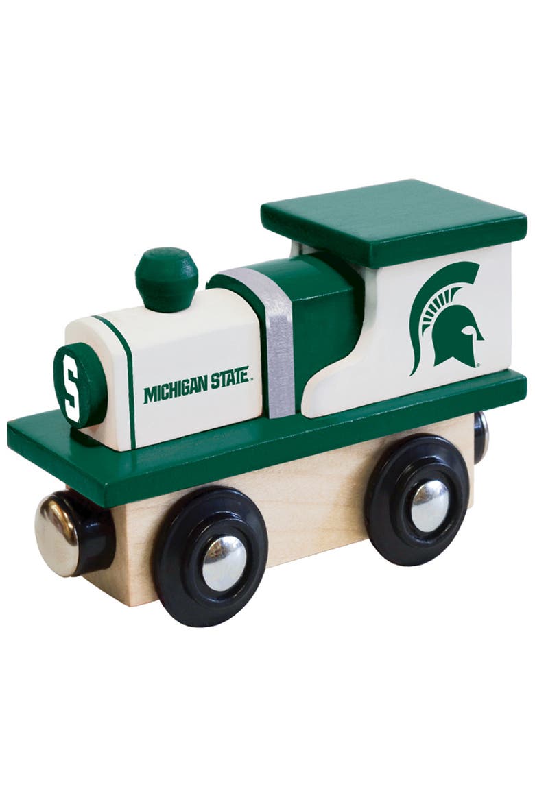 Michigan State Spartans Toy Train Engine, Main, color, Multicolor