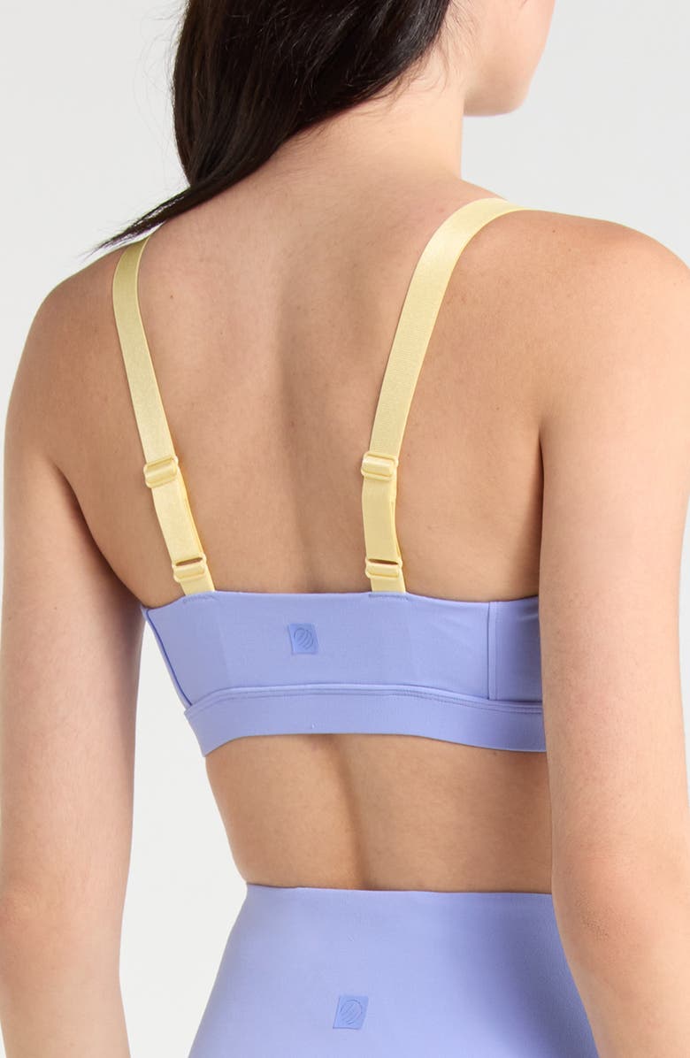 MPG Cloud Contrast Sports Bra, Alternate, color, Jacaranda