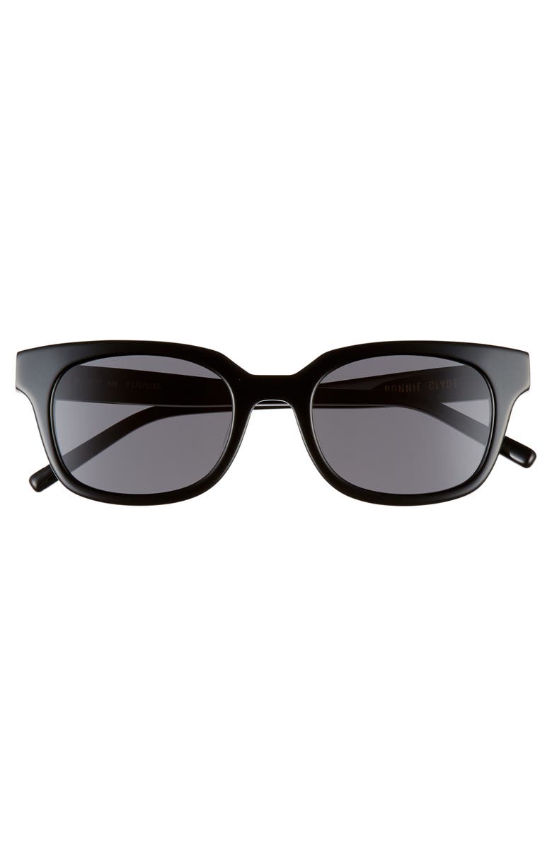 Bonnie Clyde Chess Club 50mm Square Sunglasses, Alternate, color, 