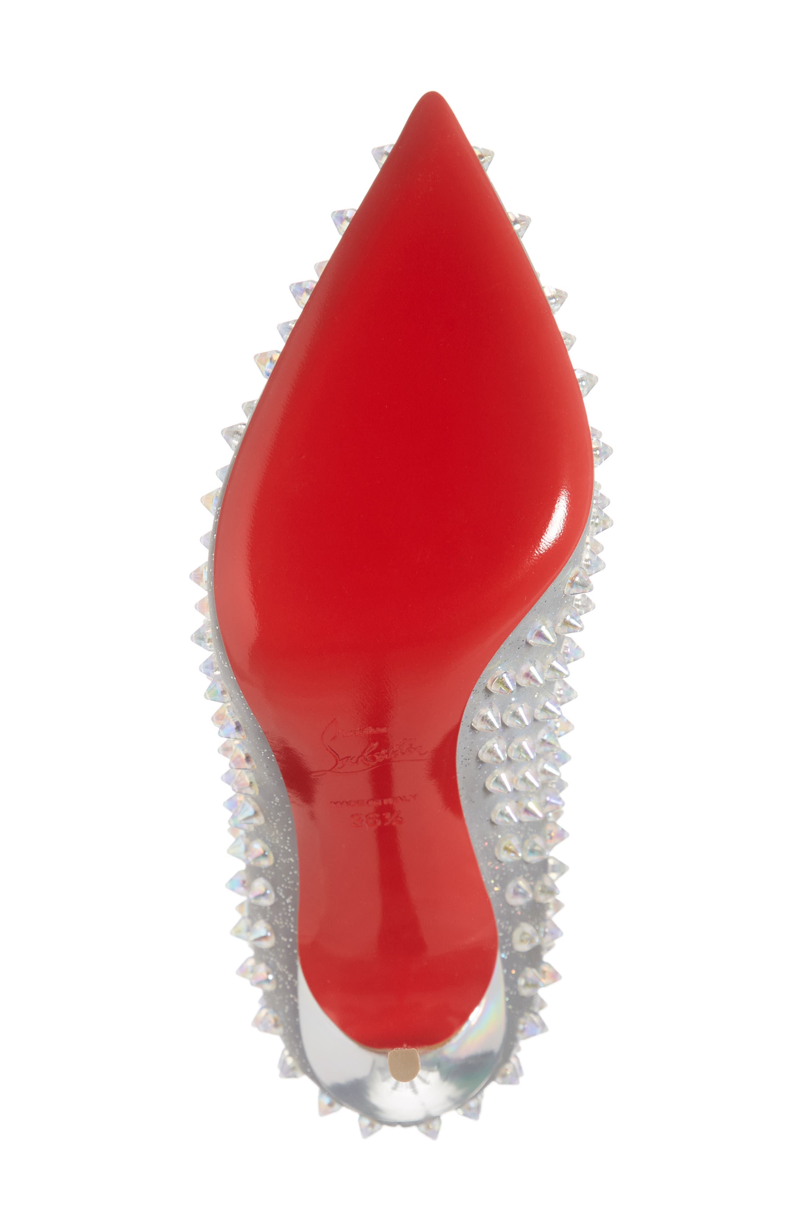 Christian Louboutin Follies Spike Pump, Alternate, color, 