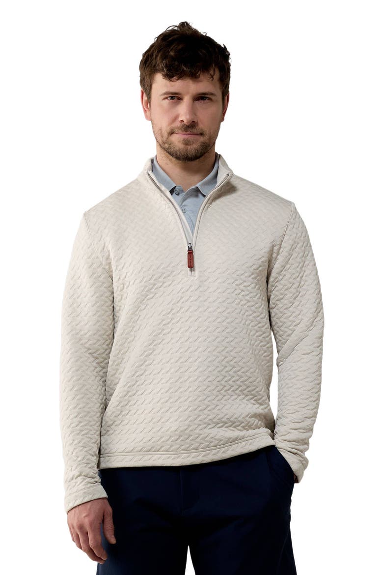 Last Stitch Quarter Zip, Main, color, Silver Lining