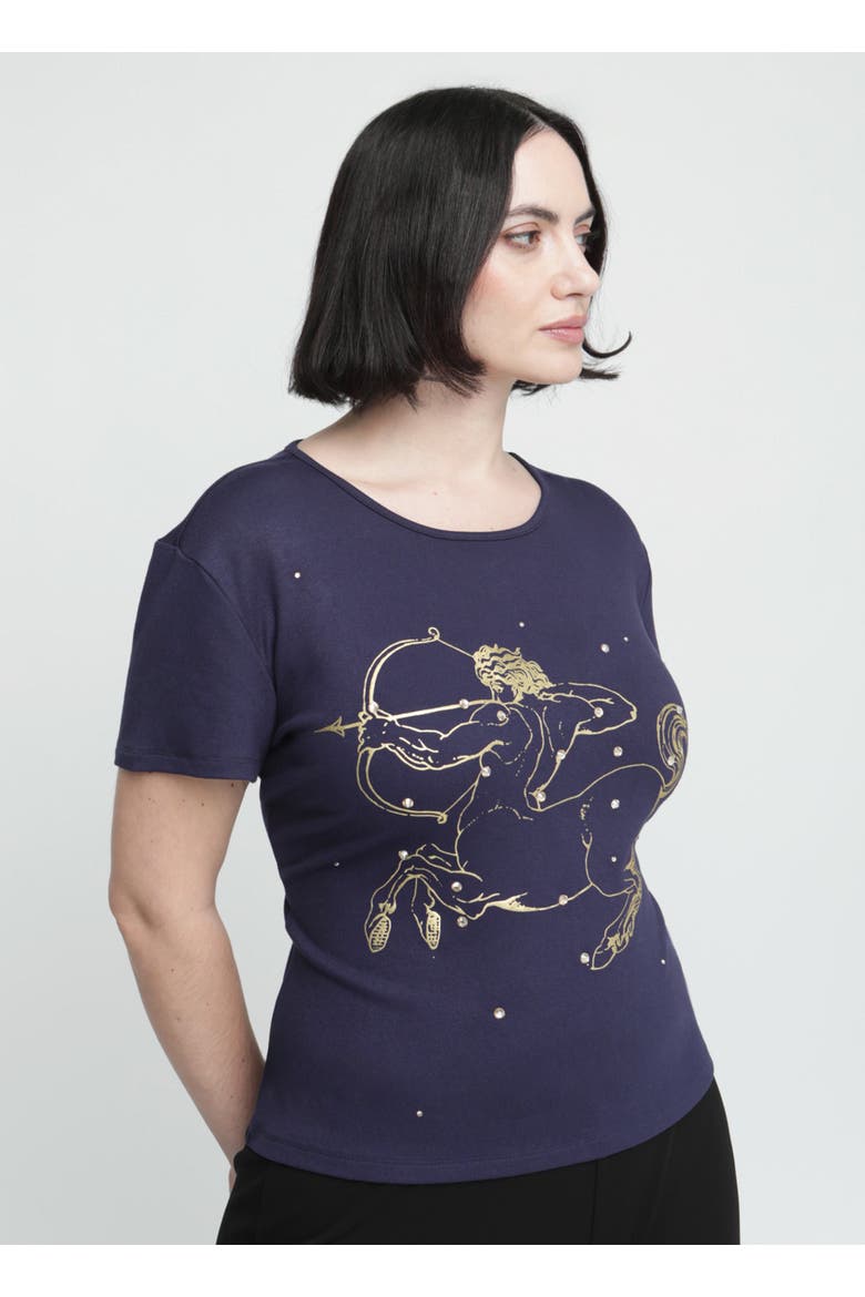 Sagittarius Horoscope Tee, Alternate, color, Sagittarius