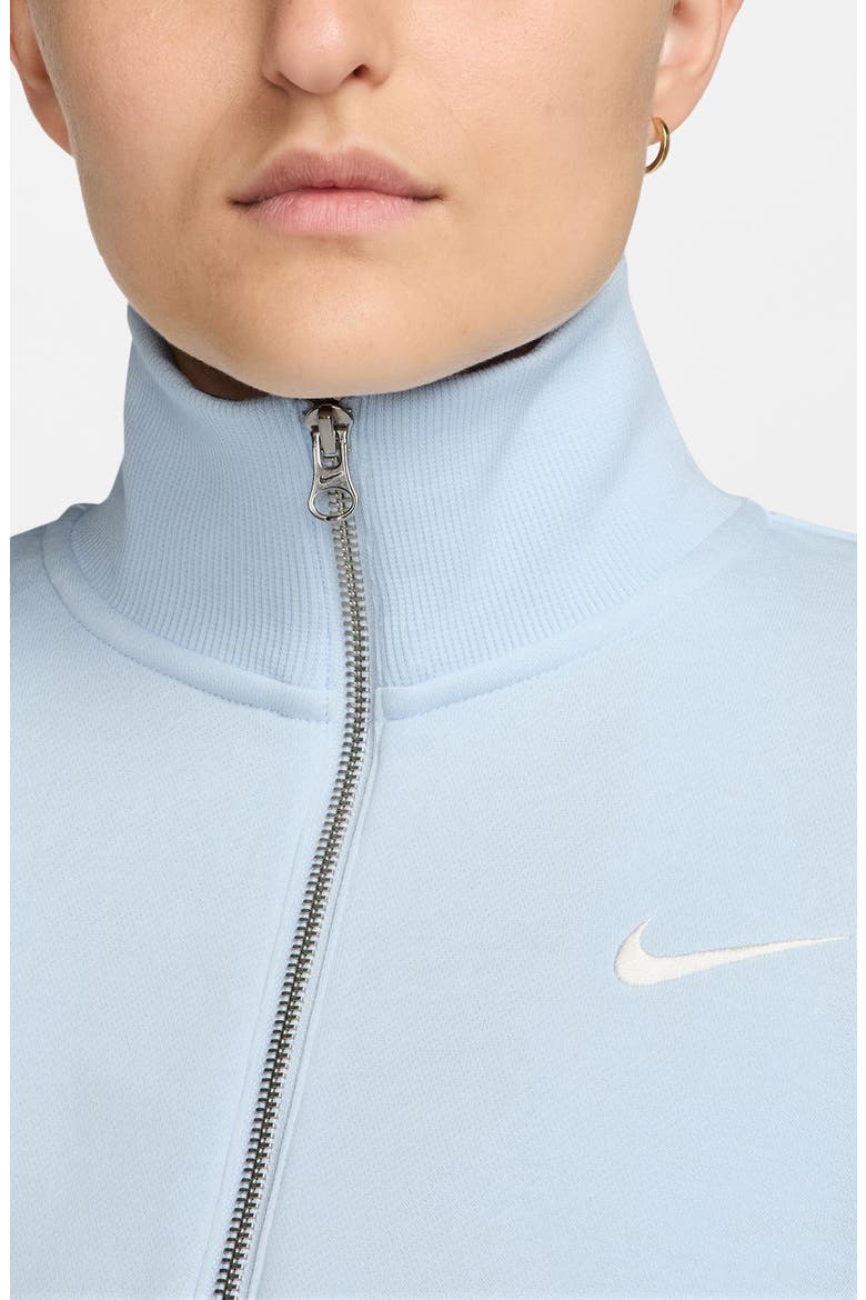 Sportswear Phoenix Fleece Crop Sweatshirt, Alternate, color, BLUE TINT/ SAIL