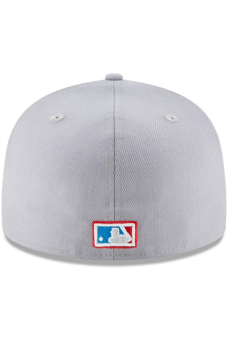 Men's New Era Gray New York Yankees Cooperstown Collection Wool 59FIFTY Fitted Hat, Alternate, color, Gray