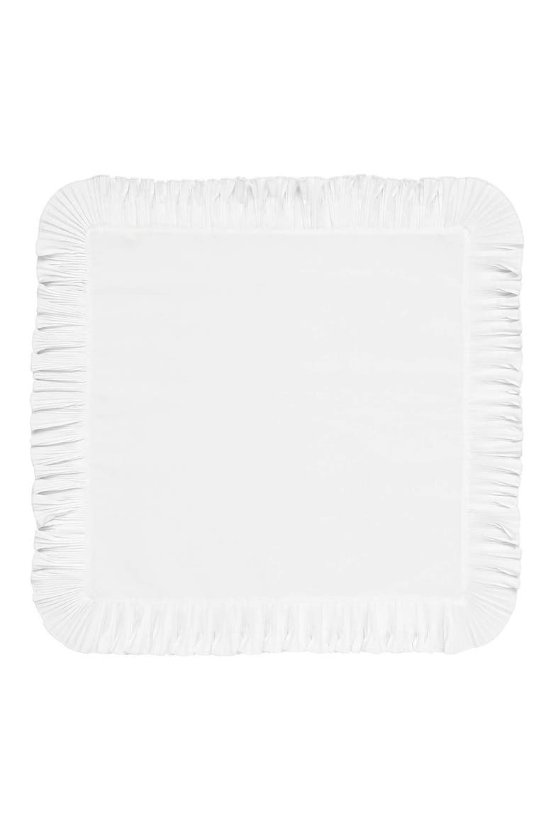 Mademoiselle Set of 4 Cotton & Linen Napkins, Alternate, color, WHITE TRUFFLE