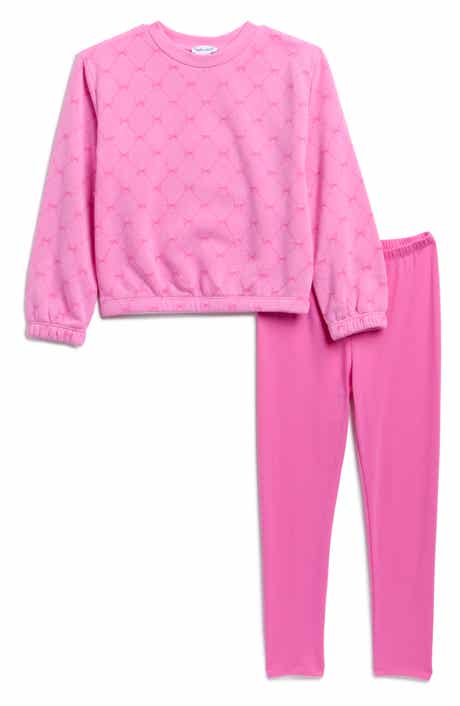 Kids' Little Bow Sweatshirt & Joggers Set