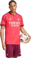 adidas Men's adidas Red Olympique Lyonnais 2026/27 Away Replica Jersey