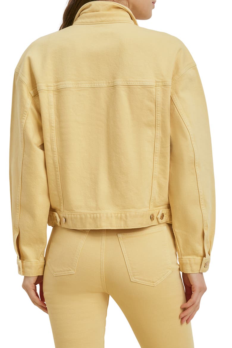 The Otto Denim Boyfriend Jacket, Alternate, color, GOLDEN